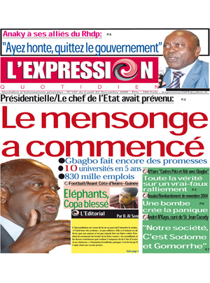 L’expression N° 105