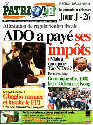 Le Patriote N° 3016