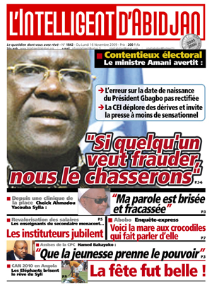 L’intelligent d’Abidjan N° 1843