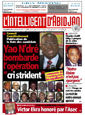 L’intelligent d’Abidjan N° 1848