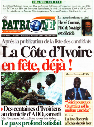 Le Patriote N° 3032