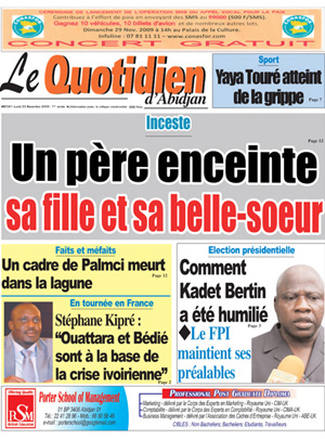 Le Quotidien d’Abidjan N° 41