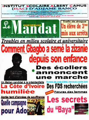 Le Mandat N° 147