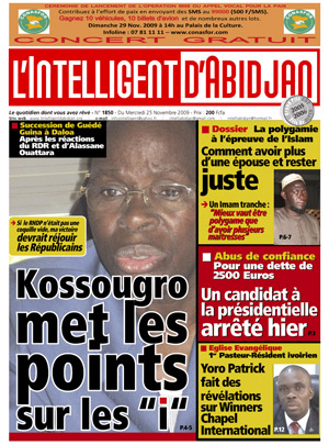L’intelligent d’Abidjan N° 1851