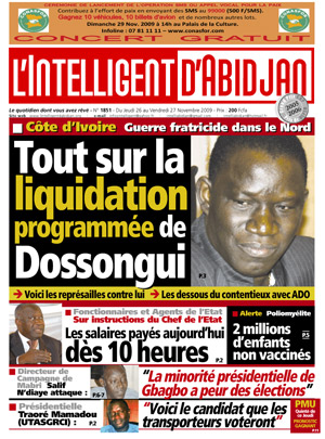 L’intelligent d’Abidjan N° 1852