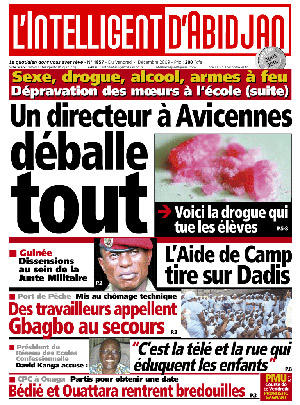L’intelligent d’Abidjan N° 1858