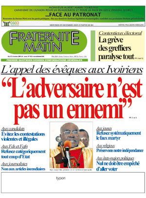 Fraternité Matin N° 13524