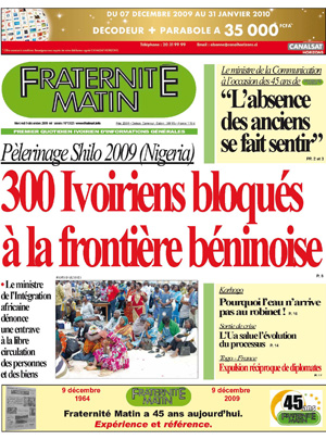 Fraternité Matin N° 13525