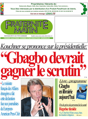 Fraternité Matin N° 13536