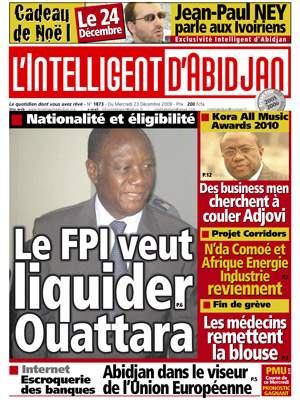 L’intelligent d’Abidjan N° 1873