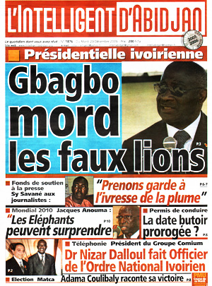 L’intelligent d’Abidjan N° 1876