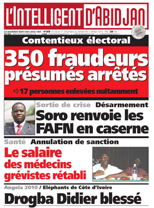 L’intelligent d’Abidjan N° 1878