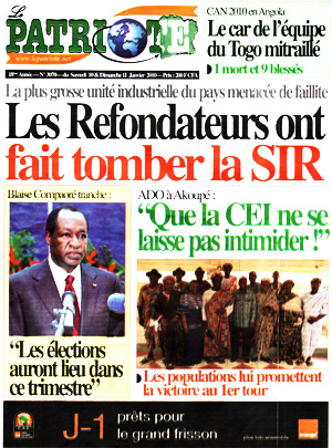 Le Patriote N° 3070