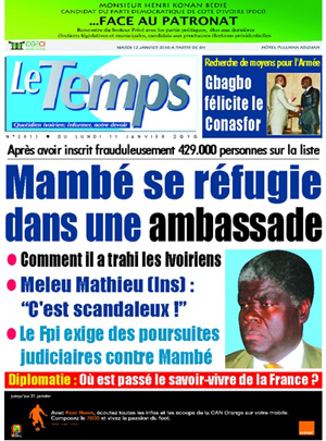 Le Temps N° 2014