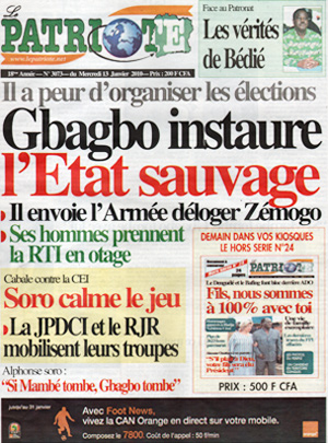 Le Patriote N° 3073