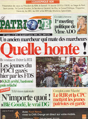 Le Patriote N° 3074