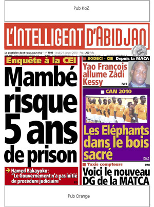 L’intelligent d’Abidjan N° 1893