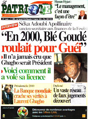 Le Patriote N° 3088