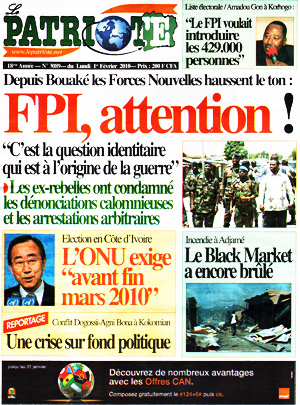 Le Patriote N° 3089