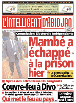 L’intelligent d’Abidjan N° 1905