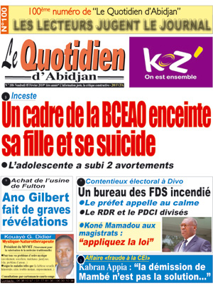 Le Quotidien d’Abidjan N° 100