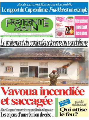 Fraternité Matin N° 13577