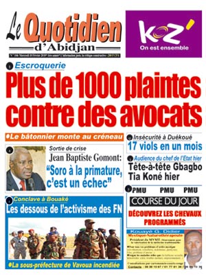 Le Quotidien d’Abidjan N° 104