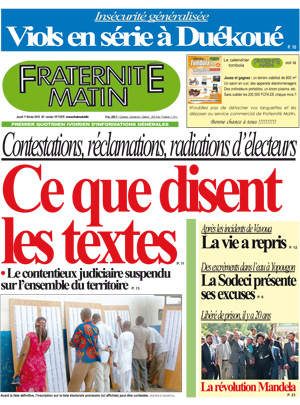 Fraternité Matin N° 13578