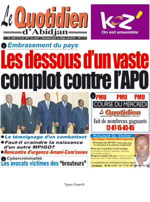 Le Quotidien d’Abidjan N° 105