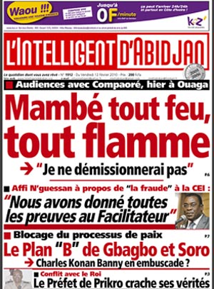 L’intelligent d’Abidjan N° 1912