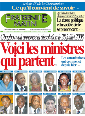 Fraternité Matin N° 13581