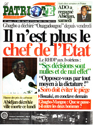 Le Patriote N° 3098