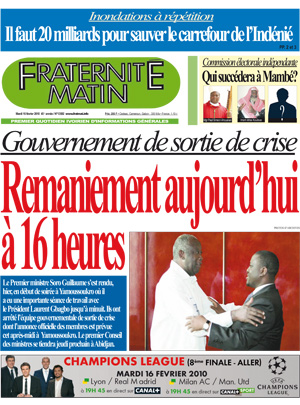 Fraternité Matin N° 13582