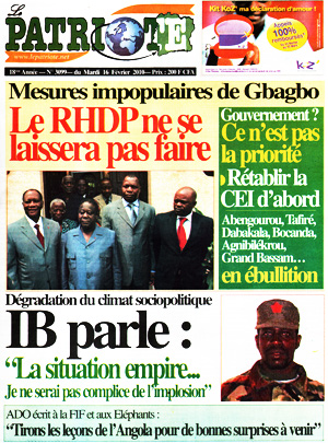 Le Patriote N° 3099