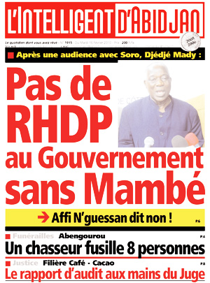 L’intelligent d’Abidjan N° 1915