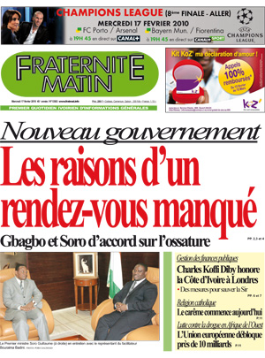 Fraternité Matin N° 13583