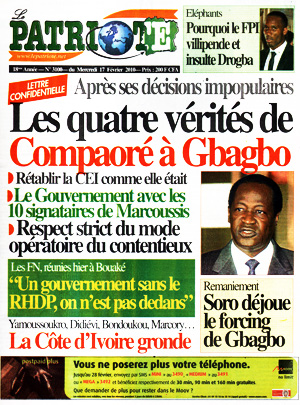 Le Patriote N° 3100