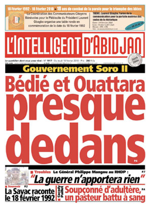 L’intelligent d’Abidjan N° 1917