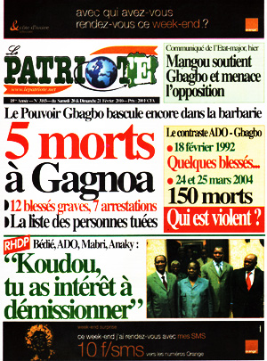 Le Patriote N° 3103