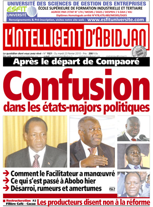 L’intelligent d’Abidjan N° 1921