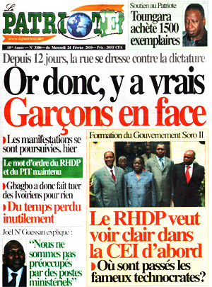 Le Patriote N° 3106