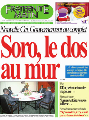 Fraternité Matin N° 13590