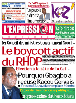 L’expression N° 201