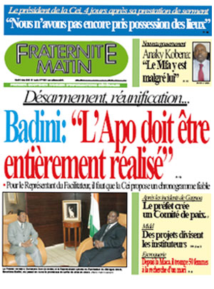 Fraternité Matin N° 13593
