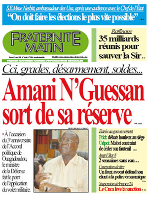 Fraternité Matin N° 13594