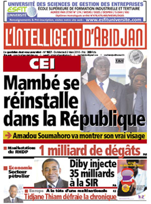 L’intelligent d’Abidjan N° 1927