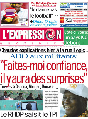 L’expression N° 205