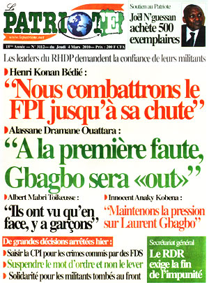 Le Patriote N° 3112