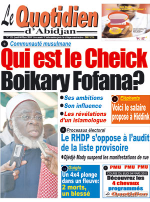 Le Quotidien d’Abidjan N° 121