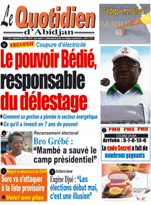 Le Quotidien d’Abidjan N° 122
